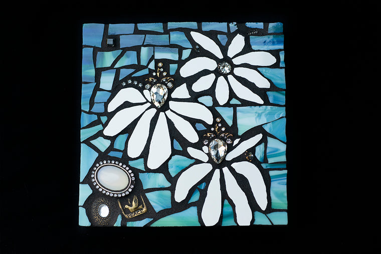 Jewelled Daisies (SOLD)