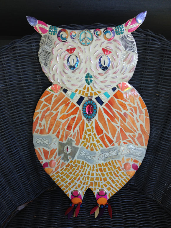 Owl Stuck in the 80's SOLD